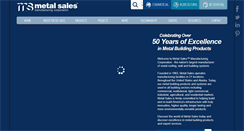 Desktop Screenshot of metalsales.us.com